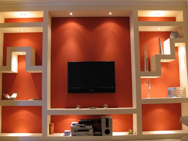 Mueble de Placas de yeso laminado