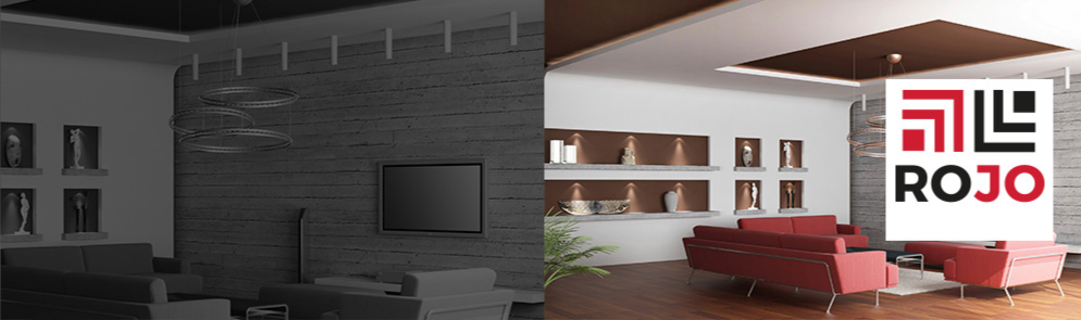 Placas de yeso laminado: soluciones de interior de ROJO